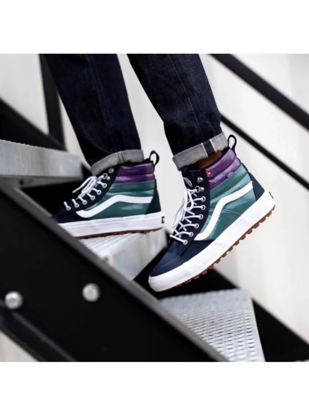 Vans Sk8-Hi Mte 2.0 All Weather Dx Platform High Top Sneaker Men’s Size 10